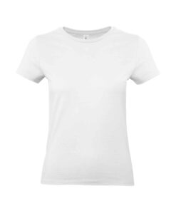 Camiseta Personalizada de algodón, 190 gramos, color Blanco, mujer