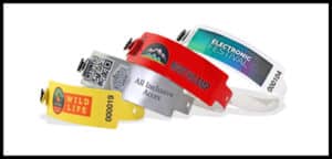 Pulseras de vinilo para eventos